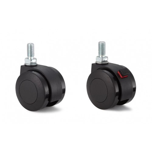 Twin Wheel Caster (Threaded Bolt Type)
